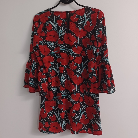 Revolution By Rickis Long Sleeve Floral Dress - Picture 5 of 6